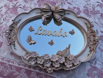 Moldura decorativa Lavabo